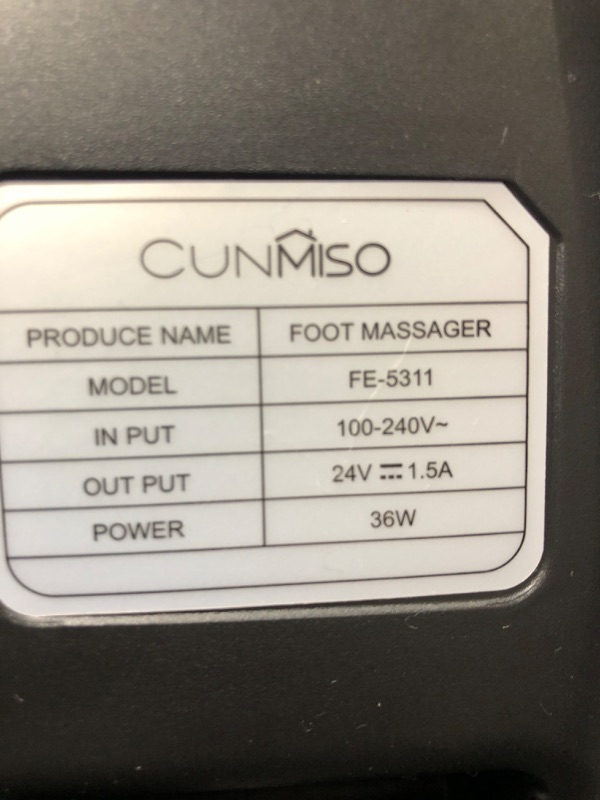 Photo 4 of Cunmiso Life Shiatsu Foot Massager with Deep-Kneading