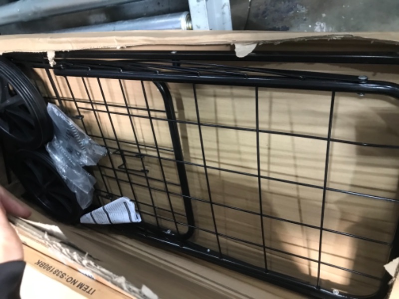 Photo 1 of Amada Shopping Cart for Groceries with 176LBS/91L Large Capacity, Heavy Duty Grocery Cart with Wheels, Folding Utility Shopping Cart on Wheels for Groceries, Laundry, Pantry, Garage