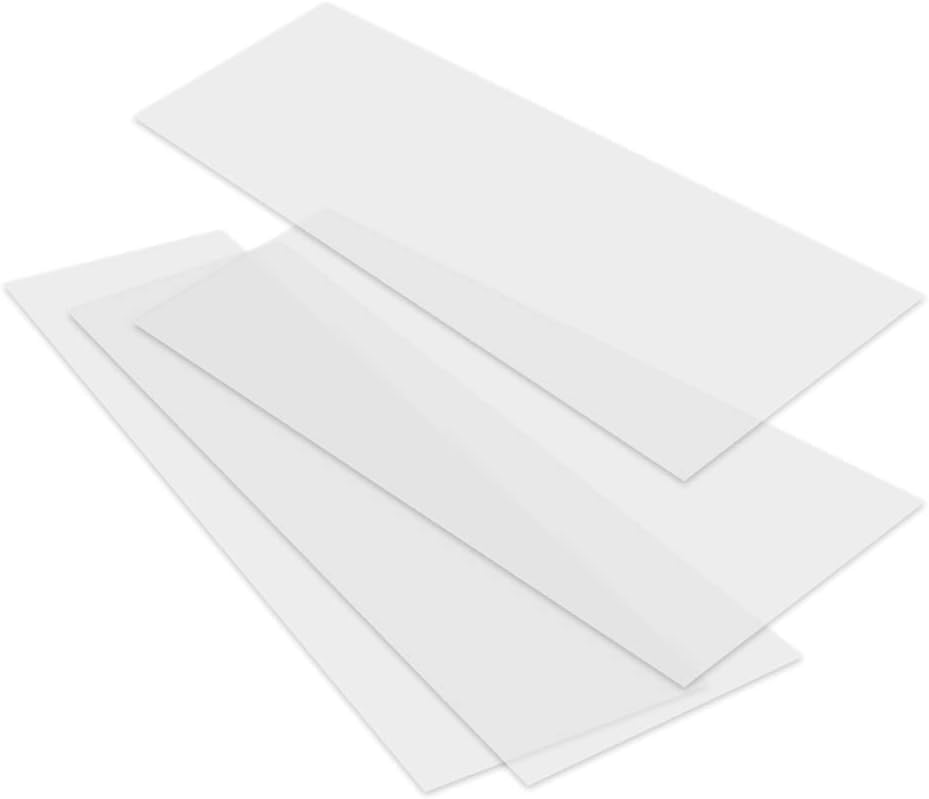 Photo 1 of  Vinyl Closet Shelf Liner for Wire Racks or Shelving - for Kitchen Pantry or Cabinet Storage,Feet - 4 Pack, 
 12 x 48