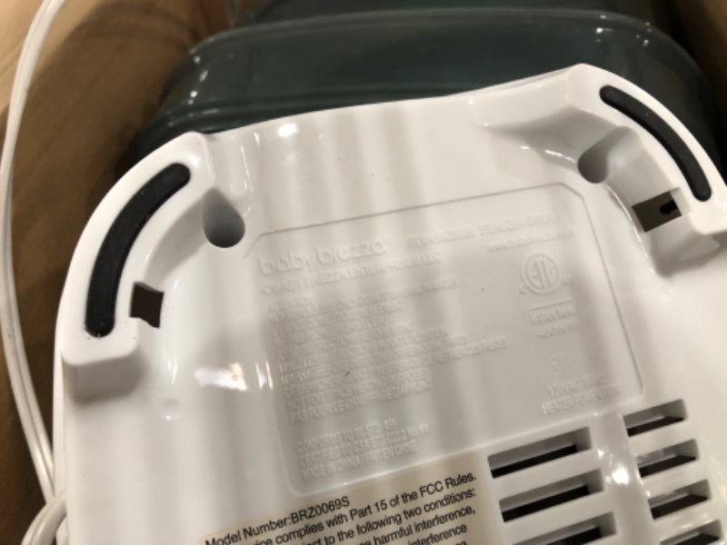 Photo 1 of **SEE NOTES**
Baby Brezza Superfast - Just 10 Minutes - Baby Bottle Sterilizer + Dryer - Electric Steam Sterilization – Universal Sterilizing for All Bottles: Plastic + Glass + Pacifiers + Breast Pump Parts
