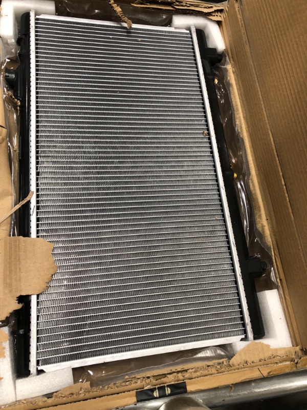 Photo 2 of A-Premium Engine Coolant Radiator with Transmission Oil Cooler Compatible with Toyota Paseo 1996-1999 Tercel 1995-1999, L4 1.5L, Automatic Transmission, Replace# 1640011612, 1640011621