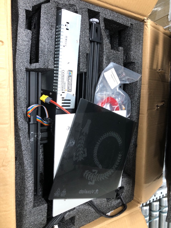 Photo 1 of **MISSING PARTS** VOXELAB Aquila C2 3D Printer, All Metal Frame FDM DIY Printers with Removable Build 