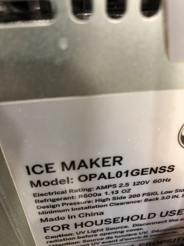 Photo 4 of **PARTS ONLY/ DOES NOT WORK*** GE Profile Opal | Countertop Nugget Ice Maker