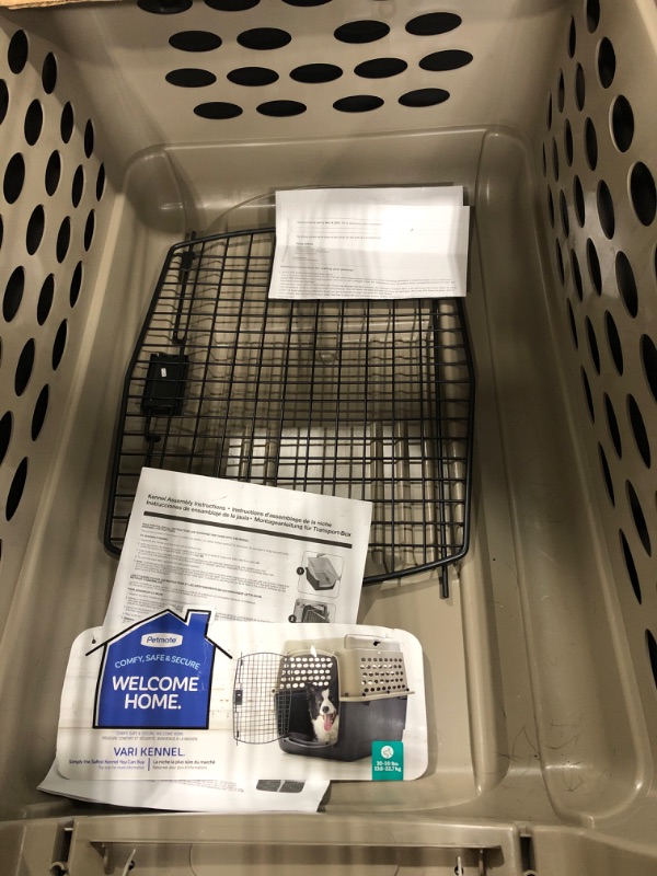 Photo 2 of 
Petmate Vari Dog Kennel, Portable Dog Crate for Medium, & Average Sized Large Dogs, Great for Puppies Indoor or Outdoor, Perfect Travel Dog Crate