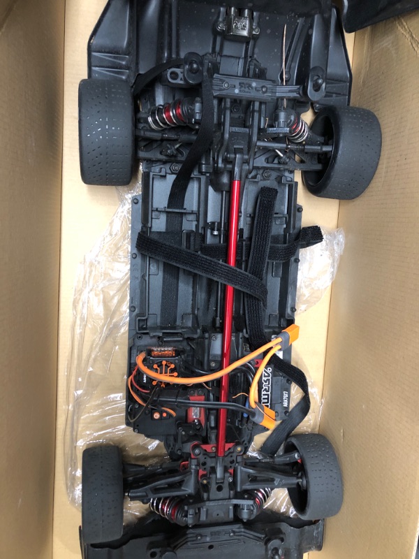 Photo 5 of ARRMA 1/7 Felony 6S BLX Street Bash All-Road Muscle Car RTR (Ready-to-Run Transmitter and Receiver Included, Batteries and Charger Required), Black, ARA7617V2T1