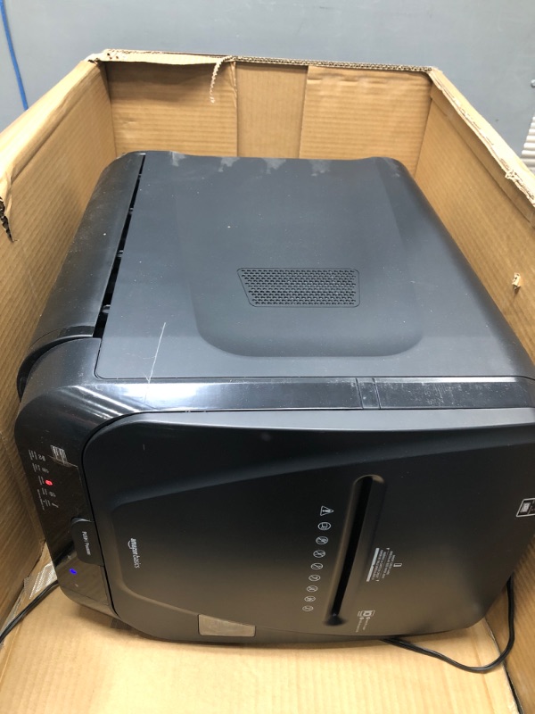 Photo 5 of Amazon Basics 150-Sheet Autofeed Micro-Cut Paper Shredder