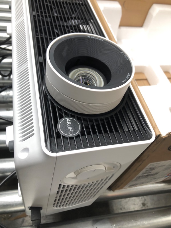 Photo 1 of LG GRU510N 300” 4K UHD (3840 x 2160) Resolution, Smart TV Home Theater CineBeam Laser Projector, 5000 ANSI Lumen, Full IP Control, Bluetooth Sound Out, Wireless Connection