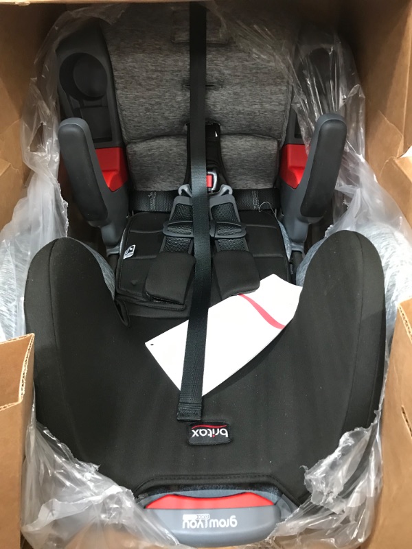 Photo 2 of Britax Grow with You ClickTight Harness-2-Booster Car Seat, Spark - Premium, Soft Knit Fabric [New Version of Frontier]
