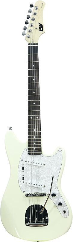 Photo 1 of ivy ISMF -200 VW Strat Solid-Body Electric Guitar, Vintage White
