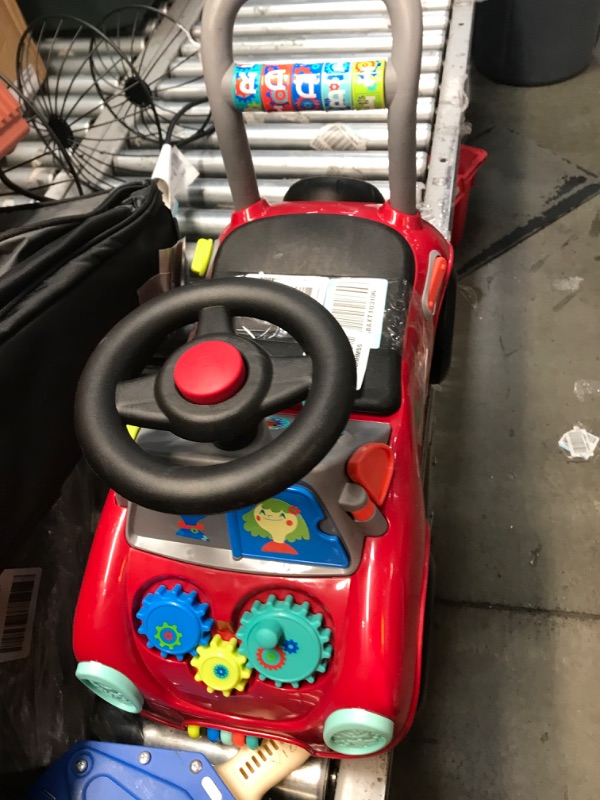 Photo 2 of 
Radio Flyer Busy Buggy, Sit to Stand Toddler Ride On Toy, Ages 1-3, Red Kids Ride On Toy