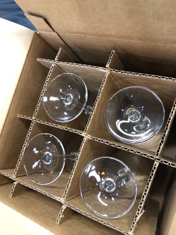 Photo 2 of AmazonBasics All-Purpose Wine Glasses - 19-Ounce, Set of 4