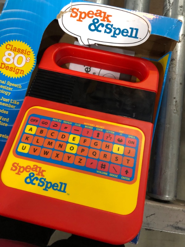 Photo 2 of Basic Fun Speak & Spell Electronic Game