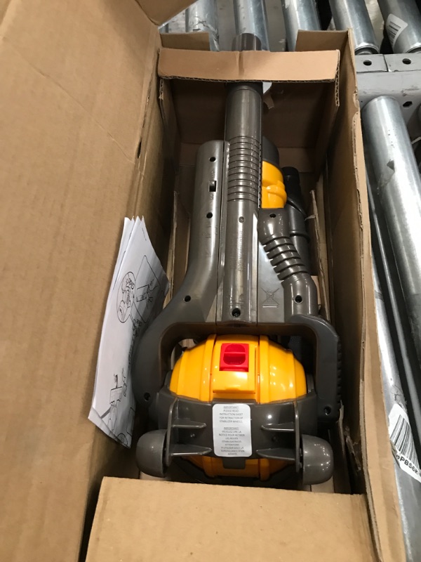 Photo 2 of Dyson Ball Vacuum Toy Vacuum with Working Suction and Sounds, 2 lbs, Grey/Yellow/Multicolor (New Version)
