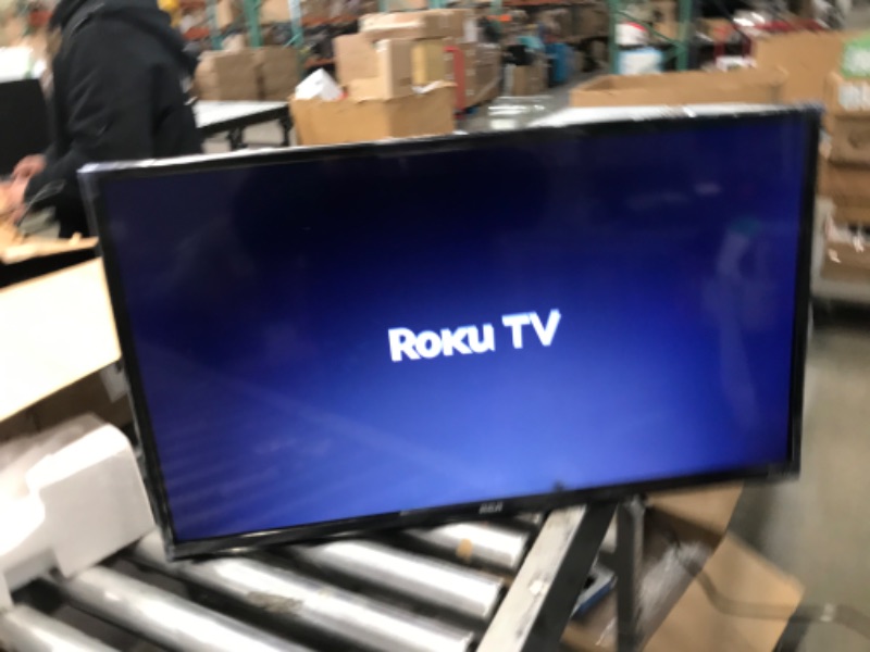 Photo 5 of RCA 32-inch Flat Screen 720p Roku Smart LED TV - RTR3261, 2021 Model