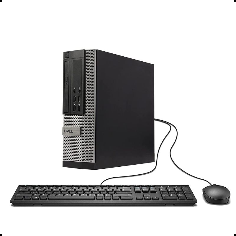 Photo 1 of DELL Optiplex 990 SFF Flagship Premium Business Desktop Computer (Intel Quad-Core i5-2400 up to 3.4GHz, 16GB RAM, 2TB HDD, DVD, WiFi, VGA, DisplayPort, Windows 10 Professional) 
