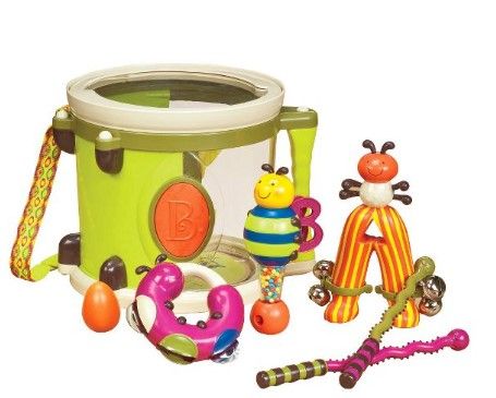 Photo 1 of B. toys Toy Drum Set 7 Instruments - Parum Pum Pum

