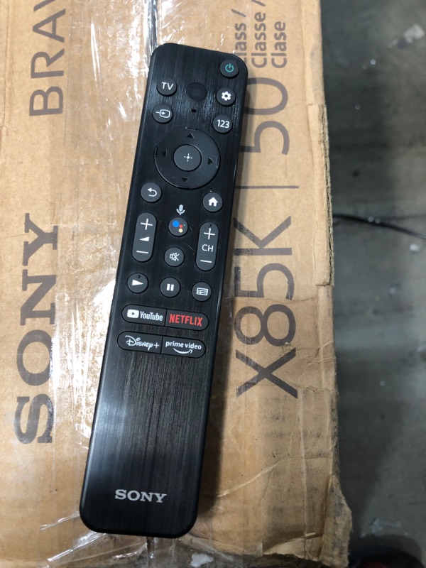 Photo 8 of Sony 50 Inch 4K Ultra HD TV X85K Series: LED Smart Google TV with Dolby Vision HDR and Native 120HZ Refresh Rate KD50X85K- 2022 Model
