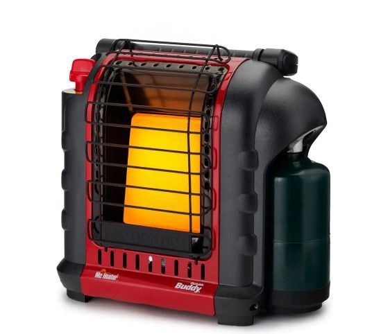 Photo 1 of 4000 BTU to 9000 BTU Portable Buddy Outdoor Camping Radiant Propane Gas Space Heater Canada Version in Red