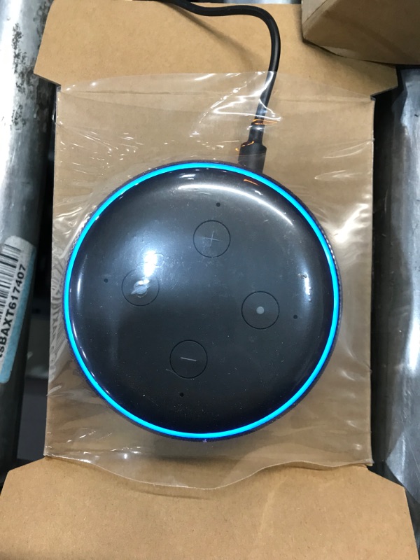 Photo 2 of Echo Dot (3rd Gen, 2018 release) - Smart speaker with Alexa - Charcoal
