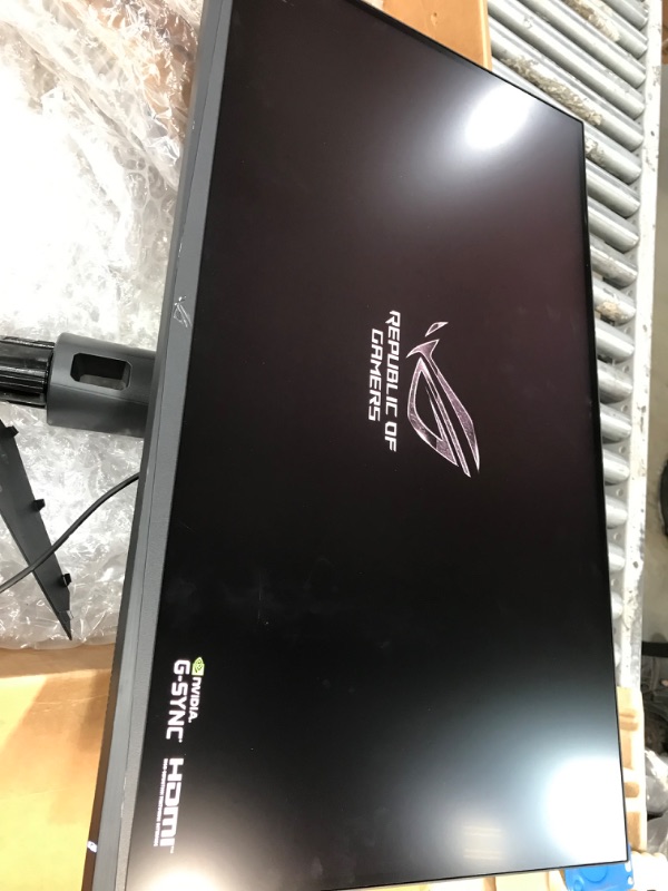 Photo 2 of ASUS ROG Swift PG32UQ 32” 4K HDR 144Hz DSC HDMI 2.1 Gaming Monitor, UHD (3840 x 2160), IPS, 1ms, G-SYNC Compatible, Extreme Low Motion Blur Sync, Eye Care, DisplayPort, USB, DisplayHDR 600
