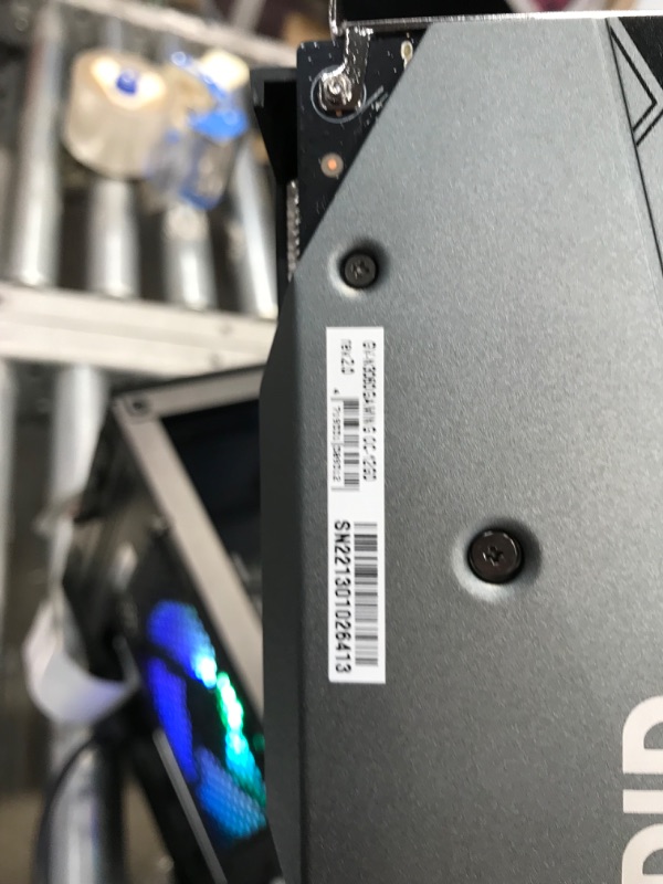 Photo 1 of PARTS ONLY DID NOT DISPLAY needs professional repair 
iBUYPOWER Pro Gaming PC Computer Desktop SlateMR 281a (AMD Ryzen 5 5600G 3.9 GHz, Nvidia Geforce RTX 3060 12GB, 16GB DDR4, 500GB NVME SSD, WiFi Ready, VR Ready, Windows 11 Home)