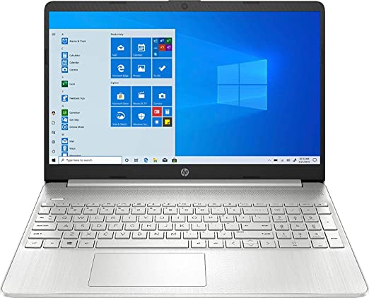 Photo 1 of 2021 Newest HP 15.6" Touchscreen Laptop Computer 11th Gen Intel Quad-Core i5 1135G7 up to 4.2 GHz 12GB DDR4 256GB SSD 802.11ac WiFi Bluetooth 4.2/ USB 3.1 Type-C/ HDMI/ Silver/ Windows 11 Home S Mode
