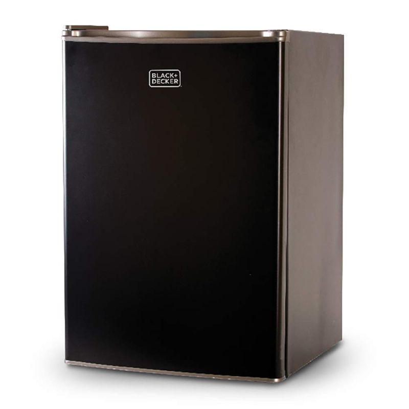 Photo 1 of (PARTS ONLY) BLACK+DECKER BCRK25B Compact Refrigerator Energy Star Single Door Mini Fridge with Freezer, 2.5 Cubic Feet, Black