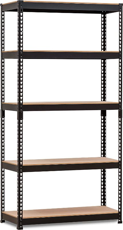 Photo 1 of  5-Shelf Adjustable, Heavy Duty Storage Shelving Unit