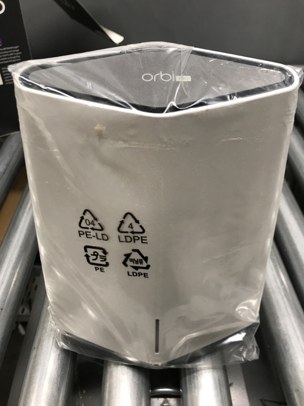 Photo 2 of NETGEAR Orbi Pro WiFi 6 Tri-Band Mesh Add-on Satellite (SXS80) for Business or Home | Coverage up to 3,000 sq. ft, 100 Devices | AX6000 802.11AX (up to 6Gbps) | Requires Orbi Pro WiFi 6 Router Add-on Satellite AX6000