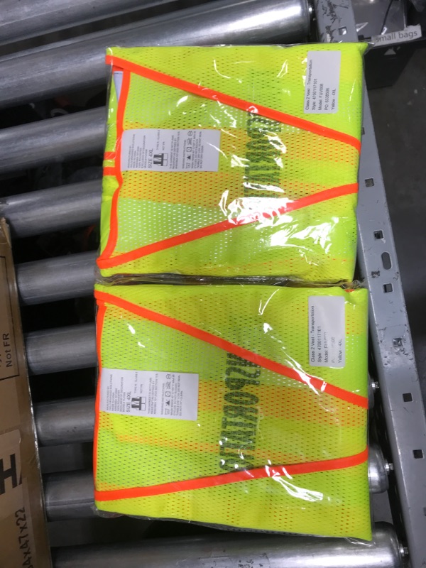 Photo 2 of transportation - safety vest High Visibility
4xl
2pack