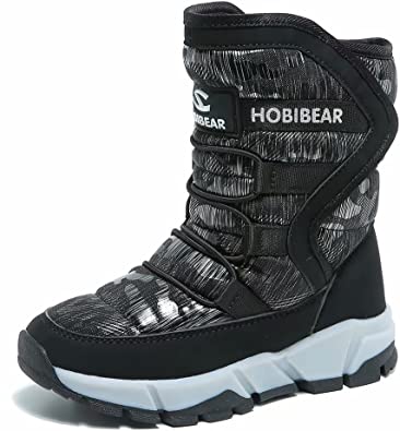 Photo 1 of GUBARUN Boys Girls Snow Boots Winter Waterproof Slip Resistant Cold Weather Shoes