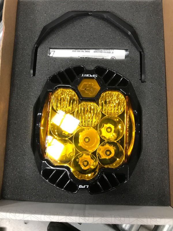 Photo 2 of Baja Designs 320013 LED Light Pods Driving Combo Pattern Amber LP9 Pro Series
