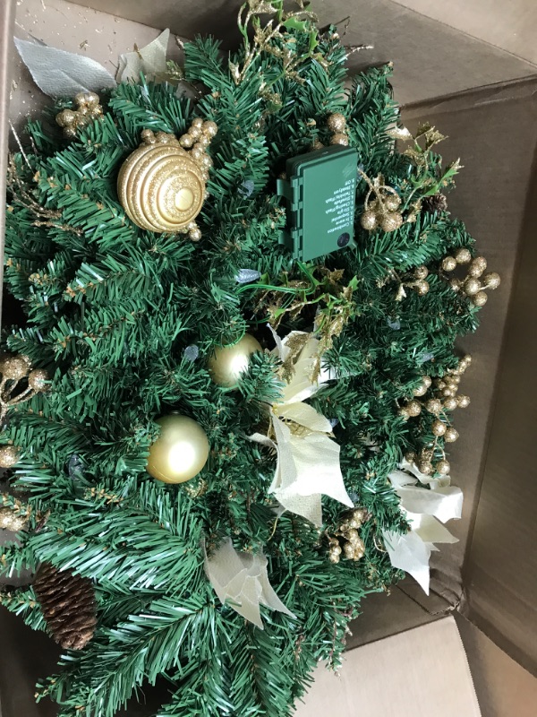 Photo 1 of 16" door wreath 