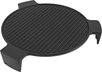 Photo 1 of  Cast Iron Plate Setter for Large Big Green Egg and Other 18 Inches Diameter Cooking Grills, Heat Deflector with 3 Legs
