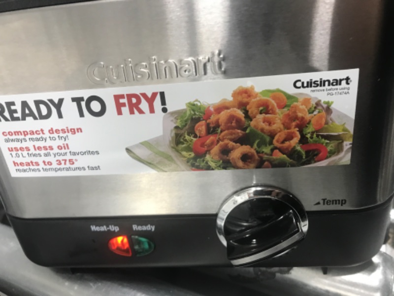 Photo 5 of *** POWERS ON *** Cuisinart Deep Fryer, 1.1 Quart 1.1-Quart