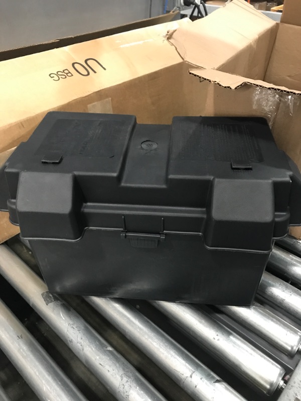 Photo 2 of ***MINOR SCRATCHES**** NOCO Snap-Top HM318BKS Battery Box, Group 24-31 12V Outdoor Waterproof Battery Box for Marine, Automotive, RV, Boat, Camper and Travel Trailer Batteries