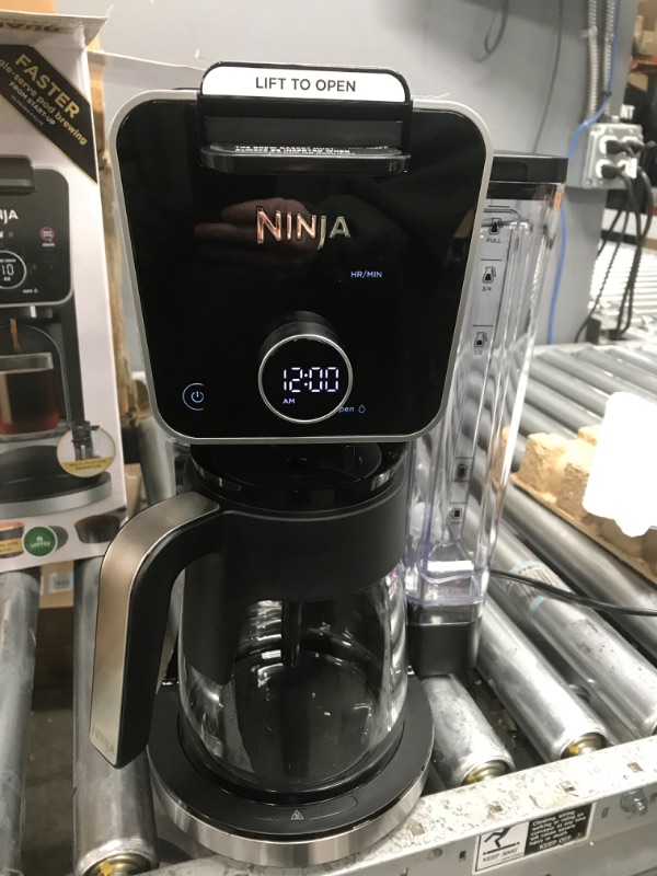 Photo 2 of *Tested* Ninja CFP301 DualBrew Pro System 12-Cup Coffee Maker, Single-Serve for Grounds & K-Cup Pod Compatible, 4 Brew Styles, Frother, 60-oz. Water Reservoir with Separate Hot Water Dispenser & Carafe, Black Coffee Pods 12 Cup Carafe Black