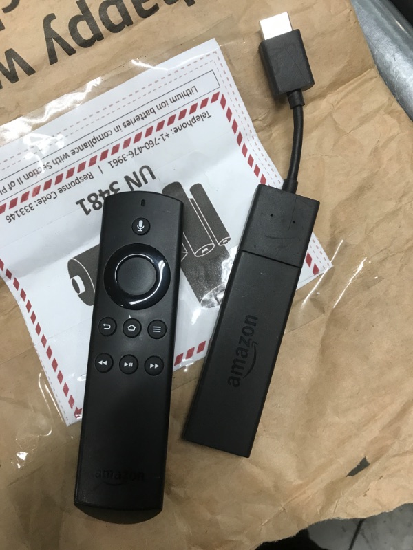 Photo 2 of Fire TV Stick, free and live TV, Alexa Voice Remote Lite, smart home controls, HD streaming
