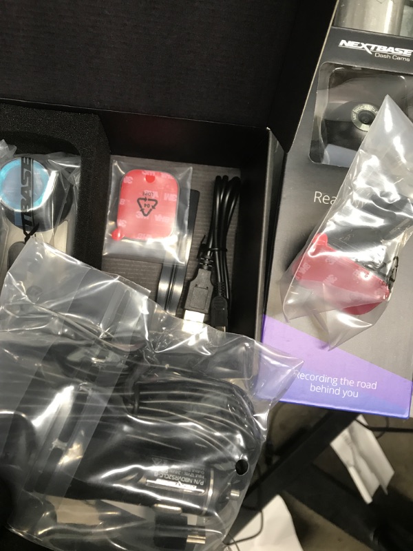 Photo 3 of *Factory Packaging-Opened for Inspection* Nextbase 522GW Dash Cam + Rear Cam and 32G Micro SD Card Bundle - QHD 1440p Dash Camera with Wi-Fi and Bluetooth + Micro SD Memory Card - with Adapter
