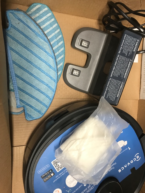 Photo 6 of *Tested* ECOVACS Deebot N8 Pro Robot Vacuum and Mop, Strong 2600Pa Suction, Laser Based LiDAR Navigation, Smart Obstacle Detection, Multi-Floor Mapping, Fully Customized Cleaning, Self Empty Station Compatible
