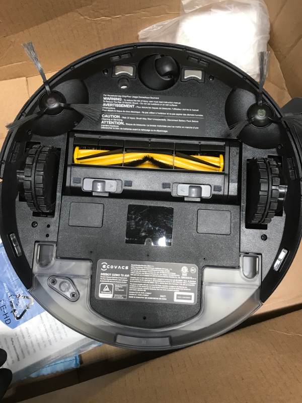 Photo 3 of *Tested* ECOVACS Deebot N8 Pro Robot Vacuum and Mop, Strong 2600Pa Suction, Laser Based LiDAR Navigation, Smart Obstacle Detection, Multi-Floor Mapping, Fully Customized Cleaning, Self Empty Station Compatible
