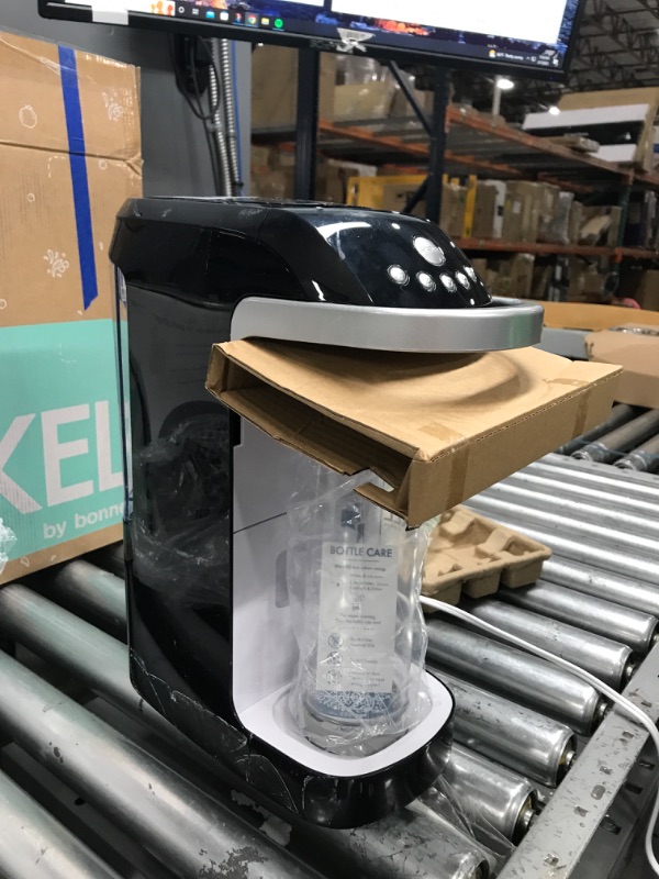 Photo 3 of ***TESTED/ TURNS ON/ MINOR SCRATCHES**** Spärkel Beverage System (Black) - Sparkling Water and Soda Maker - A New Way of Sparkling - Use Fresh & Natural Ingredients - No CO2 Tank Needed