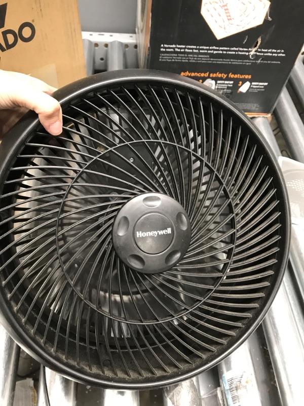 Photo 2 of **TESTED/ TURNS ON** Vornado 62 Whole Room Air Circulator Fan with 3 Speeds, Black 62 - Medium Floor Fan