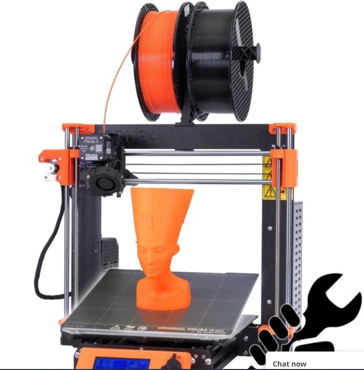 Photo 1 of Stock photo used for reference only un able to test  ) FlashForge 3D Printer: The New Creator Pro 2 with Independent Dual Extruder System, 2 Free Spools of PLA Filaments Included(N.W.:1kg/Spool)