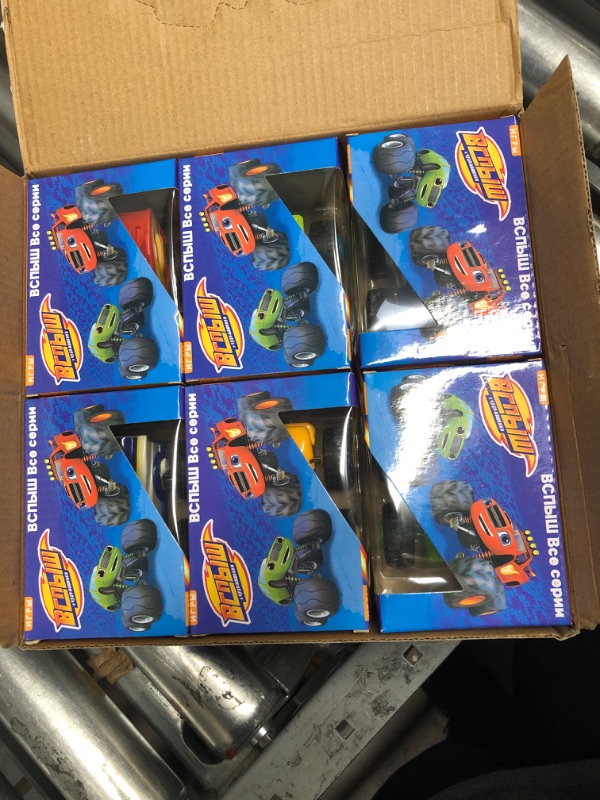 Photo 2 of 6 Pack Monster Machines Toys, Trucks Toy for Kids Birthday Monster Truck Set Toy for Boys and Girls
