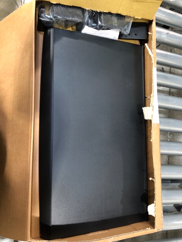 Photo 2 of Used **Stand Up Desk Store Compact Clamp-On Retractable Adjustable Height Under Desk Keyboard Tray | for Desks Up to 1.5" (Small, 24.5" Wide)