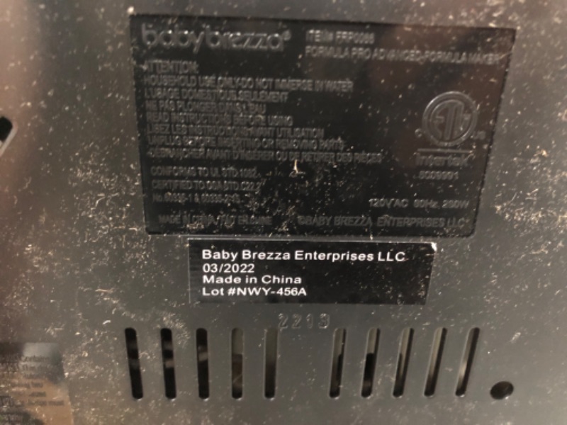 Photo 1 of Used ***Baby Brezza Formula Pro Mini Baby Formula Maker – Small Baby Formula Mixer Machine Fits Small Spaces and is Portable for Travel– Bottle Makers Makes The Perfect Bottle for Your Infant On The Go Advanced, WiFi