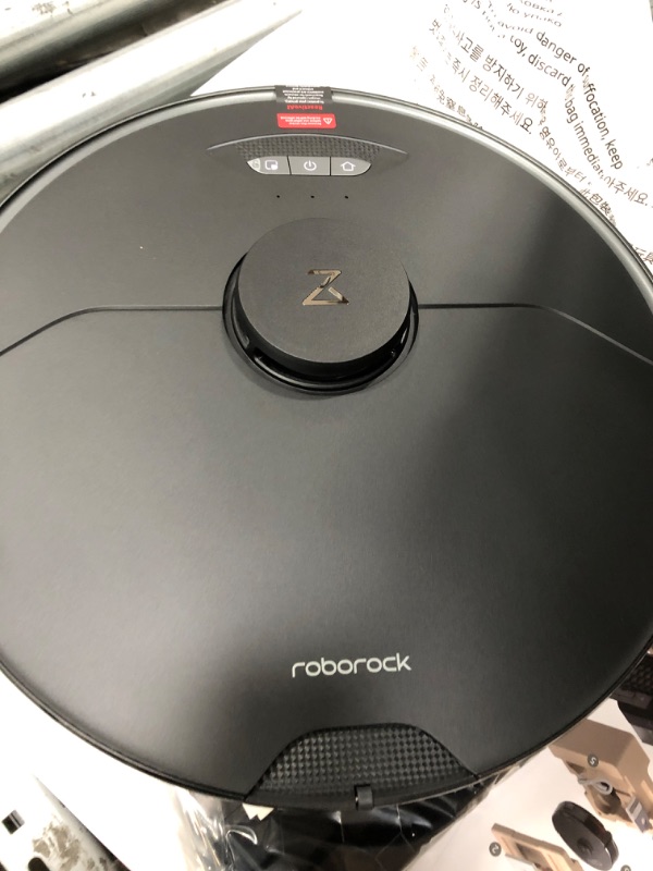 Photo 7 of  Roborock S7 MaxV Ultra Robot Vacuum and Mop, Auto Mop Washing with Empty Wash Fill Dock, Self-Emptying, Self-Refilling, ReactiveAI 2.0 Obstacle Avoidance, 5100Pa Suction, App Control, Works with Alexa
