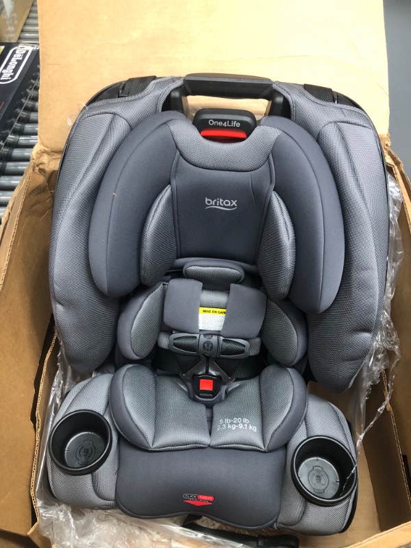 Photo 6 of Britax One4Life ClickTight All-in-One Car Seat – 10 Years of Use – Infant, Convertible, Booster – 5 to 120 pounds - SafeWash Fabric, Drift Drift [New Version]