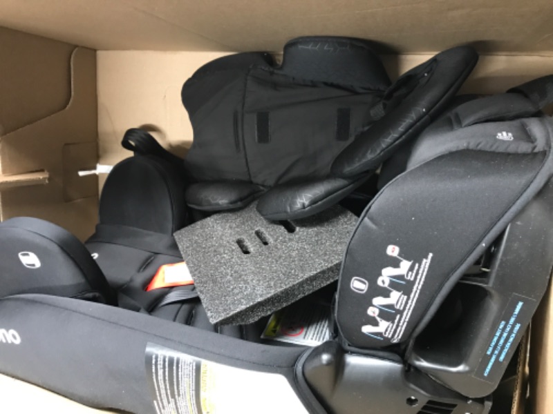 Photo 1 of Diono Radian 3RXT, 4-in-1 Convertible Car Seat, Rear and Forward Facing, Steel Core, 10 Years 1 Car Seat, Ultimate Safety and Protection, Slim Fit 3 Across, Black Jet 3RXT with Comfort+ Black Jet
